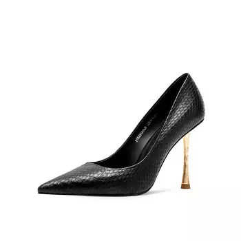 Туфли женские на высоком каблуке Jooc, цвет Milkshake White