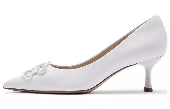 Туфли женские на высоком каблуке Joypeace, белый