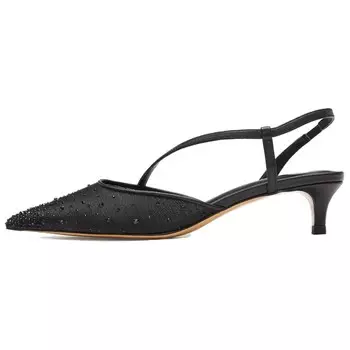 Туфли женские на высоком каблуке Joypeace, черный