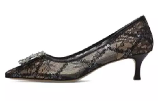 Туфли женские на высоком каблуке Joypeace, серый