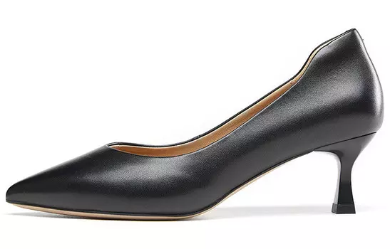 Туфли женские на высоком каблуке Kangnai, черный