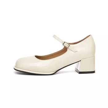 Туфли женские на высоком каблуке Kekafu, бежевый