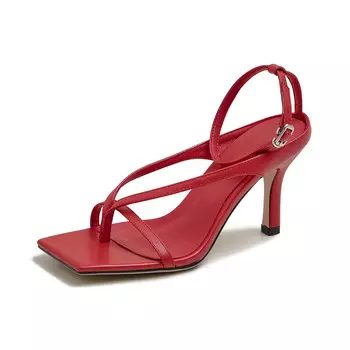 Туфли женские на высоком каблуке Kemeilian, красный