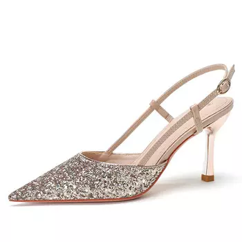 Туфли женские на высоком каблуке Lanza, черный