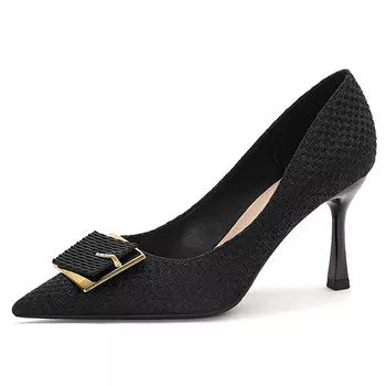 Туфли женские на высоком каблуке Lanza, черный