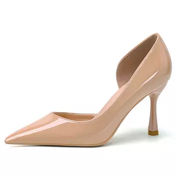 Туфли женские на высоком каблуке Lanza, цвет Nude 5CM