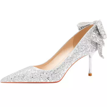 Туфли женские на высоком каблуке Lanza, цвет GOLD 6.5CM