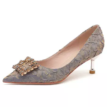 Туфли женские на высоком каблуке Lanza, цвет Apricot 10CM