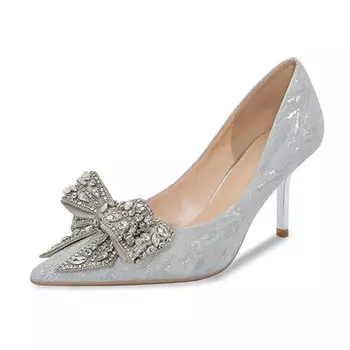 Туфли женские на высоком каблуке Lanza, цвет GOLD 6CM