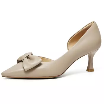 Туфли женские на высоком каблуке Lazi, белый