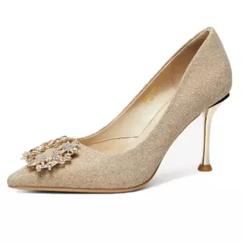 Туфли женские на высоком каблуке Lazi, черный