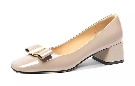 Туфли женские на высоком каблуке Lily Wei, цвет Milk Coffee