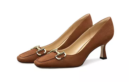 Туфли женские на высоком каблуке Lily Wei, цвет Caramel