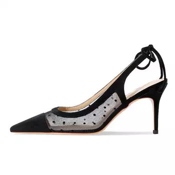 Туфли женские на высоком каблуке Luji, черный