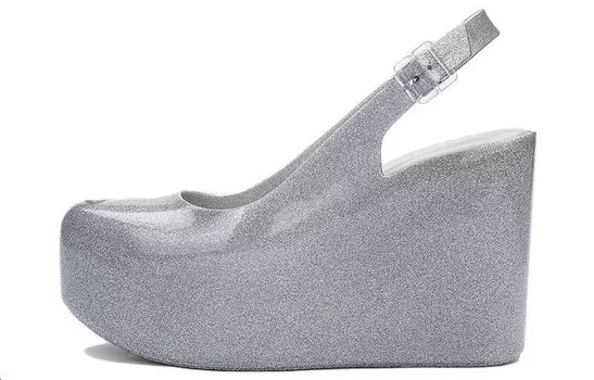 Туфли женские на высоком каблуке Melissa, черный