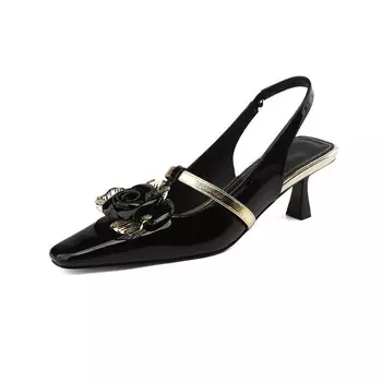 Туфли женские на высоком каблуке Mewgl, цвет Burgundy