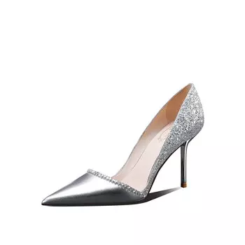 Туфли женские на высоком каблуке Miss Left, золотой