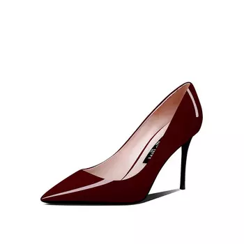 Туфли женские на высоком каблуке Miss Left, цвет Burgundy