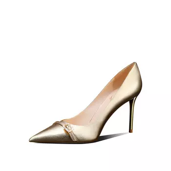 Туфли женские на высоком каблуке Miss Left, цвет Light Yellow