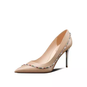 Туфли женские на высоком каблуке Miss Left, цвет Apricot