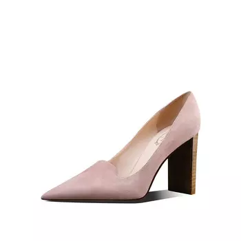 Туфли женские на высоком каблуке Miss Left, серый