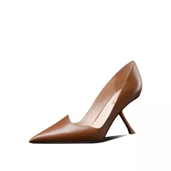 Туфли женские на высоком каблуке Miss Left, цвет Caramel