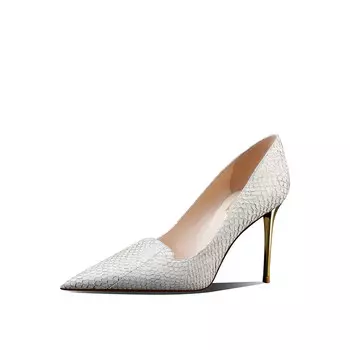 Туфли женские на высоком каблуке Miss Left, зеленый