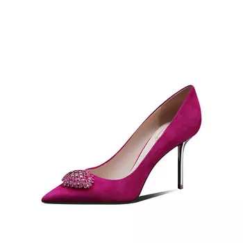 Туфли женские на высоком каблуке Miss Left, розовый