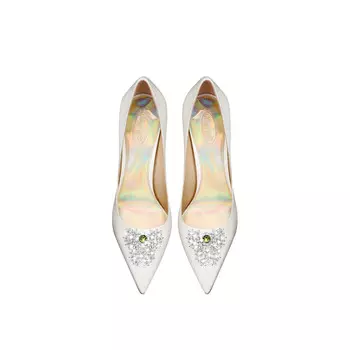 Туфли женские на высоком каблуке Miss Left, зеленый