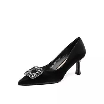 Туфли женские на высоком каблуке Moon Buds, черный