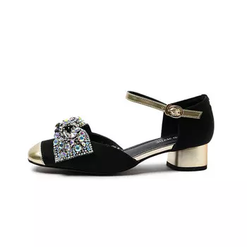 Туфли женские на высоком каблуке Mukaluo, цвет Starry Black