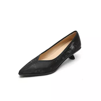 Туфли женские на высоком каблуке Mukaluo, зеленый