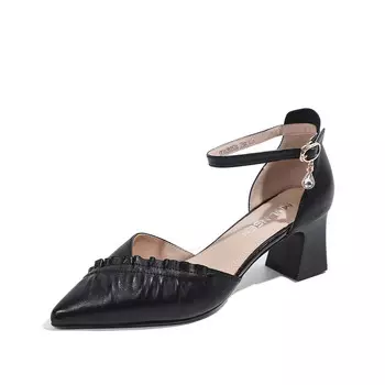 Туфли женские на высоком каблуке Mulinsen, черный