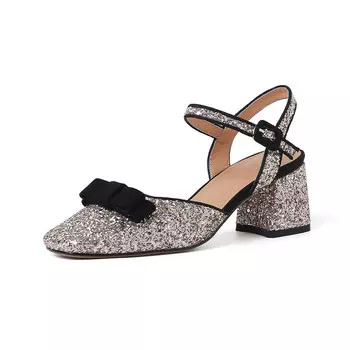 Туфли женские на высоком каблуке Naiyee, цвет Fish mouth champagne color