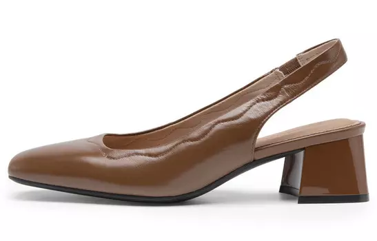 Туфли женские на высоком каблуке Natursun, цвет Apricot