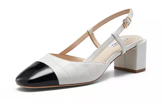 Туфли женские на высоком каблуке Nini West, цвет Yellow/Black