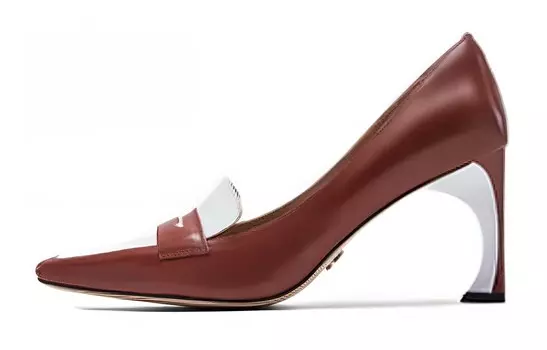 Туфли женские на высоком каблуке Nini West, черный/белый