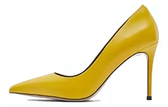 Туфли женские на высоком каблуке Nini West, цвет Pineapple yellow