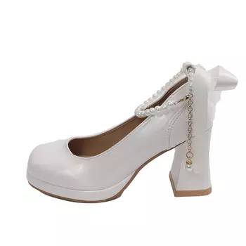 Туфли женские на высоком каблуке Obwa, цвет Burgundy