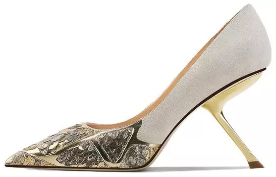 Туфли женские на высоком каблуке Off White Shudaier