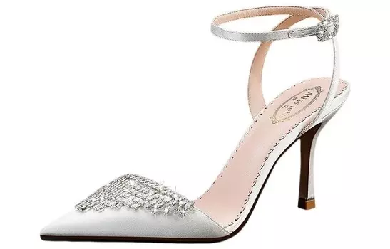 Туфли женские на высоком каблуке Off White Miss Left