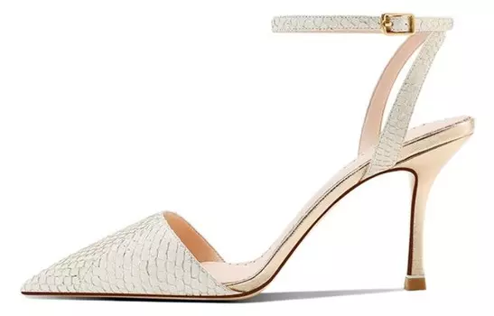 Туфли женские на высоком каблуке Off White Shudaier