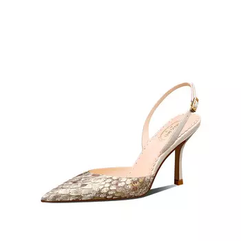 Туфли женские на высоком каблуке Off White Miss Left