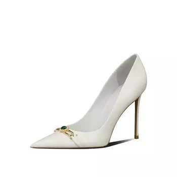 Туфли женские на высоком каблуке Off White Miss Left