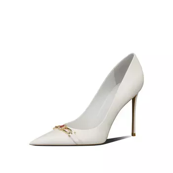 Туфли женские на высоком каблуке Off White Miss Left