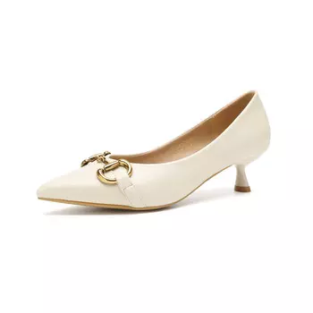 Туфли женские на высоком каблуке Off White Safiya