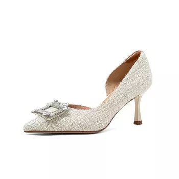 Туфли женские на высоком каблуке Off White Comely