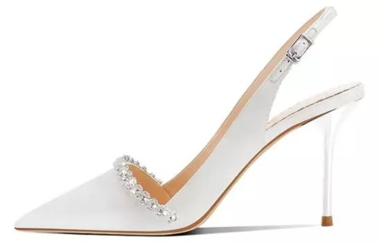 Туфли женские на высоком каблуке Off White Shudaier