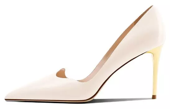 Туфли женские на высоком каблуке Off White Shudaier