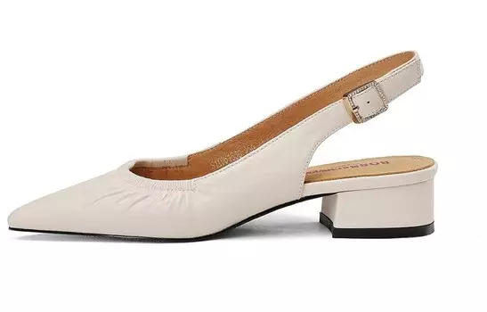 Туфли женские на высоком каблуке Off White Bosssunwen